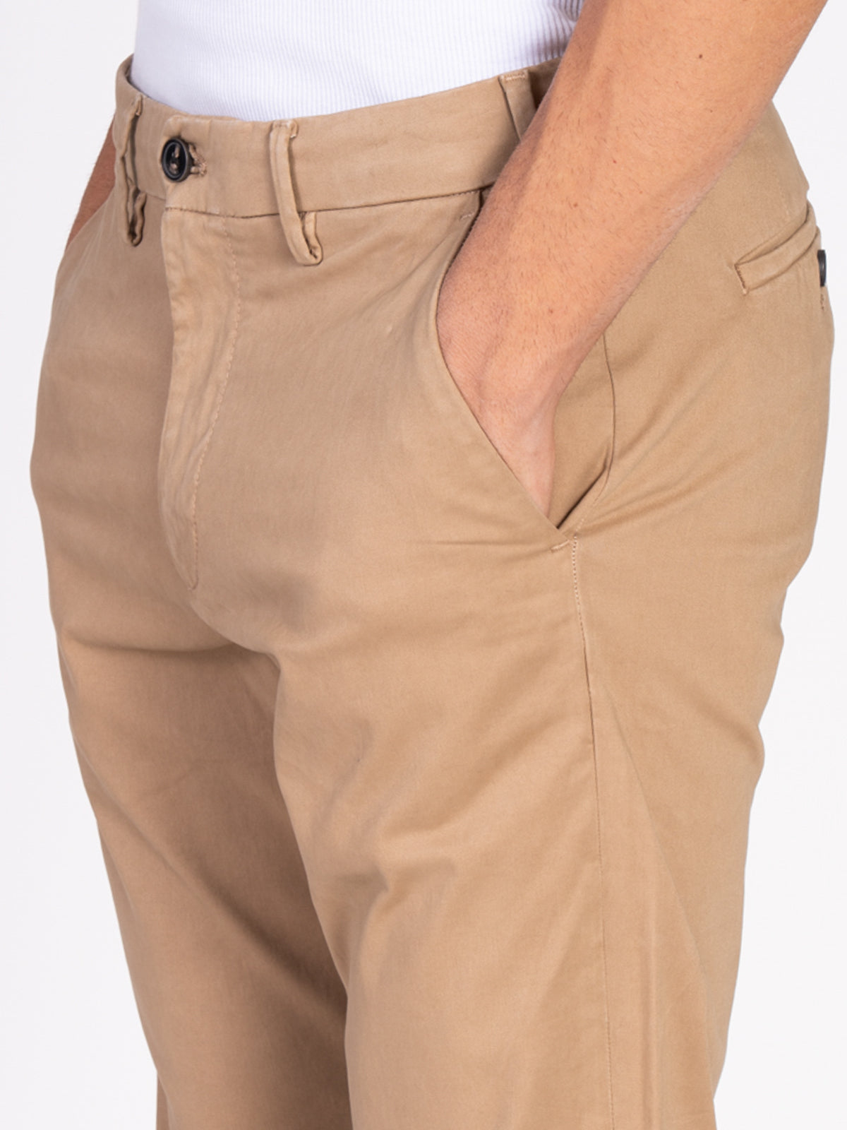 PANTALONE TASCA AMERICA|Colore:Beige