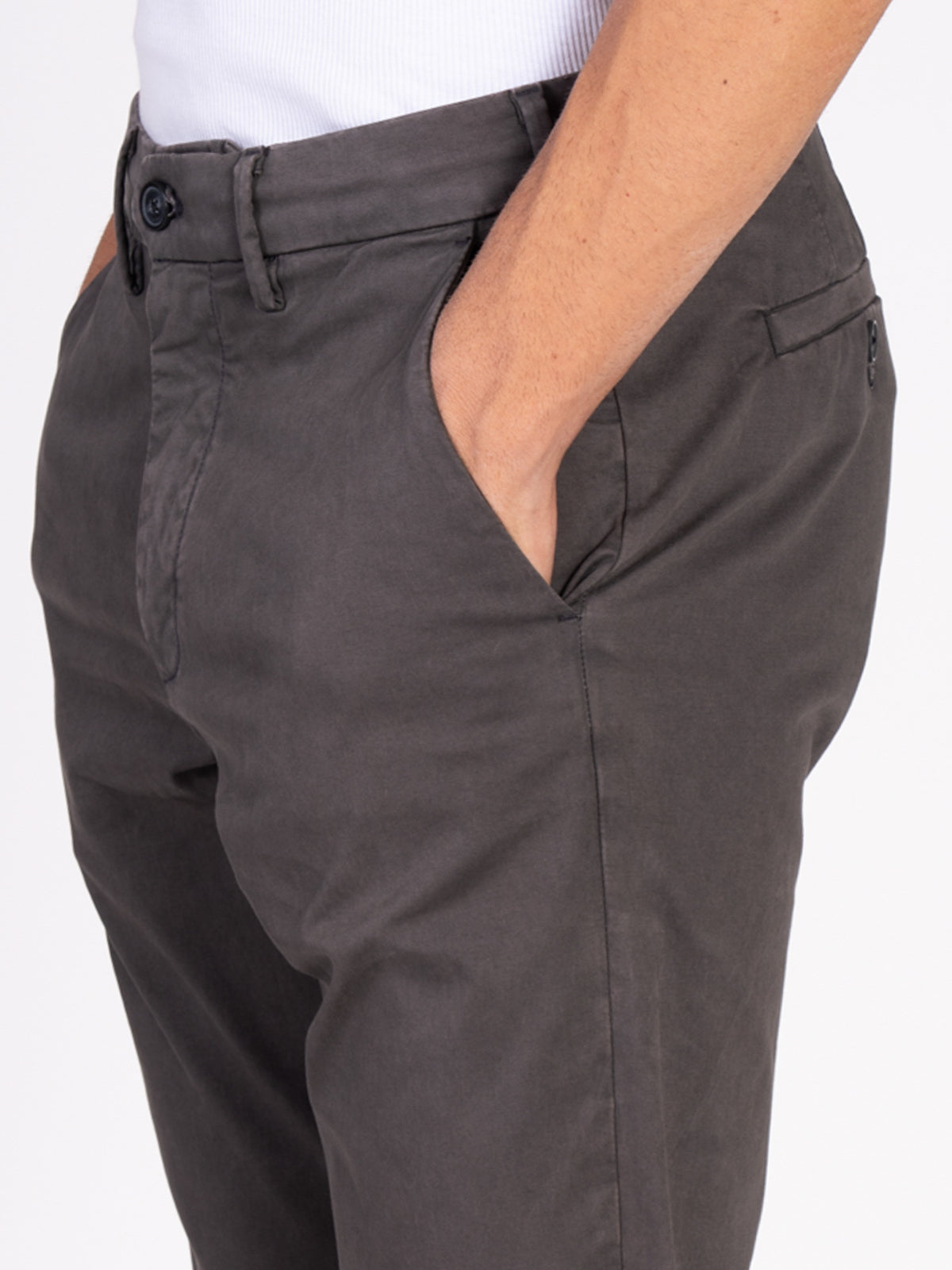 PANTALONE TASCA AMERICA|Colore:Buio