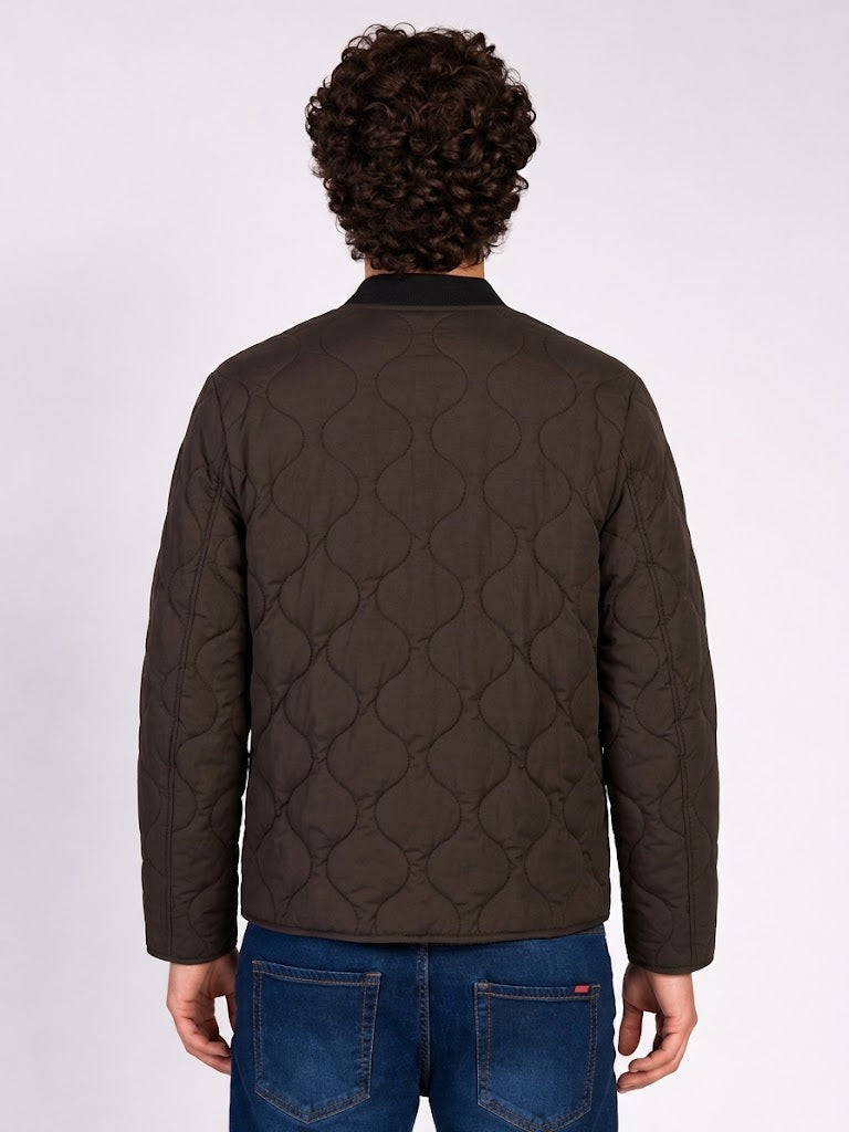 GIACCA TRAPUNTATA|Colore:Marrone