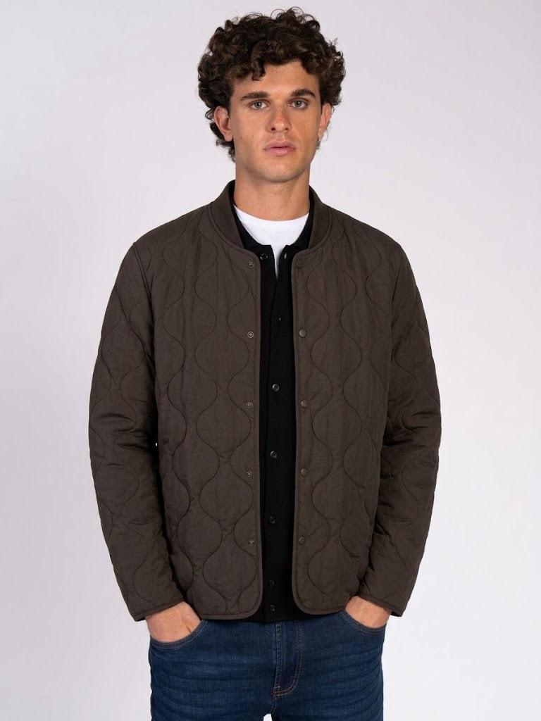 GIACCA TRAPUNTATA|Colore:Marrone