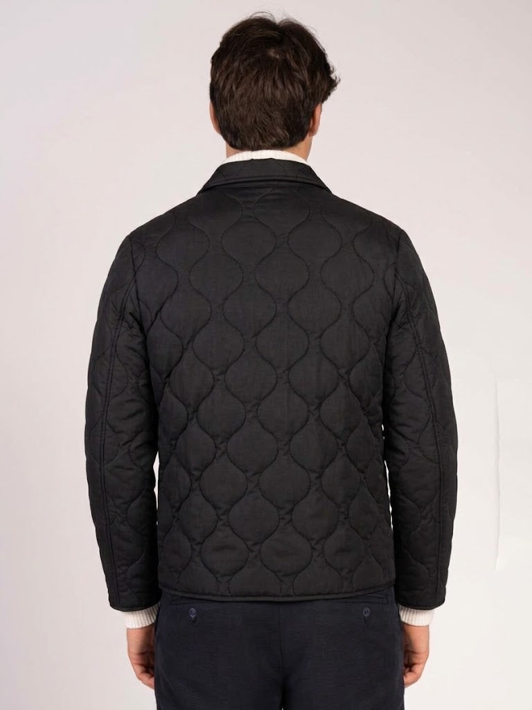 GIACCA TRAPUNTATA|Colore:Nero
