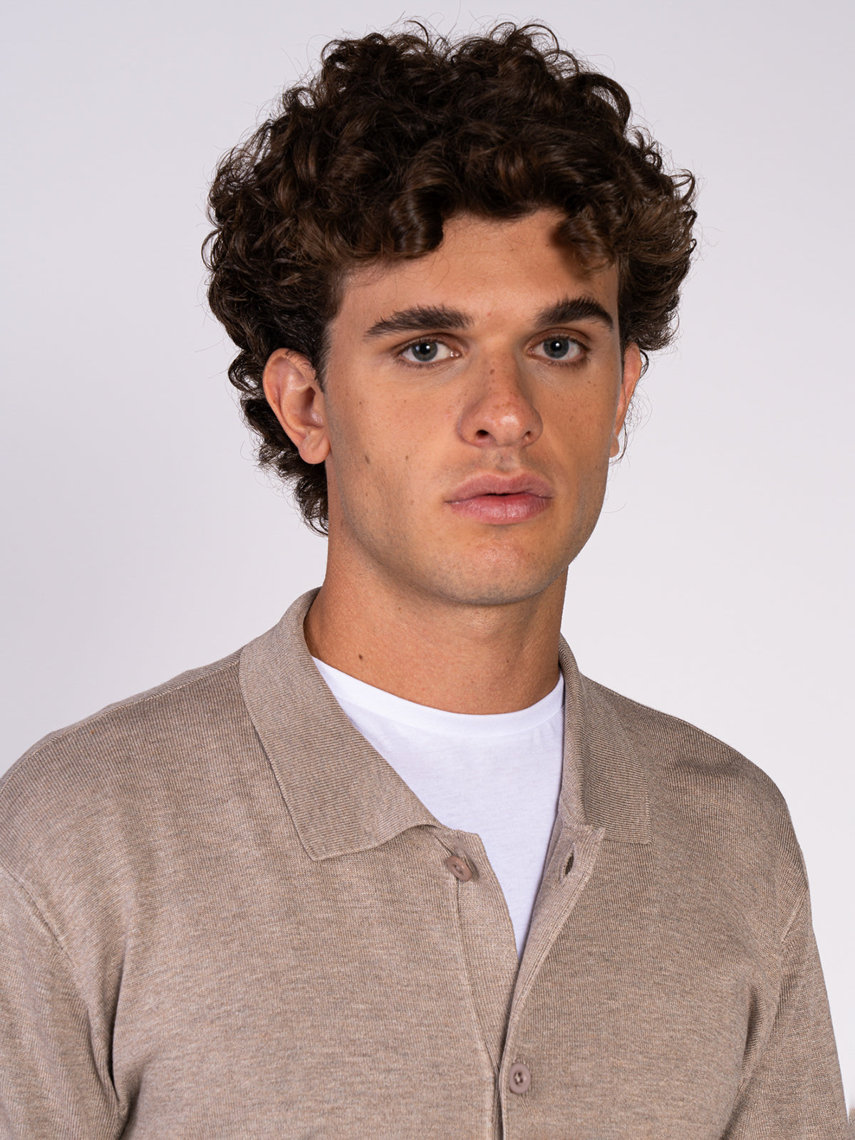 CARDIGAN CON BOTTONI|Colore:Beige