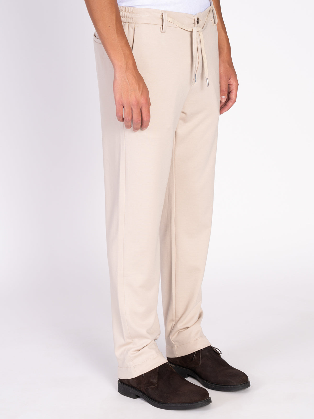 PANTALONE CON COULISSE|Colore:Beige
