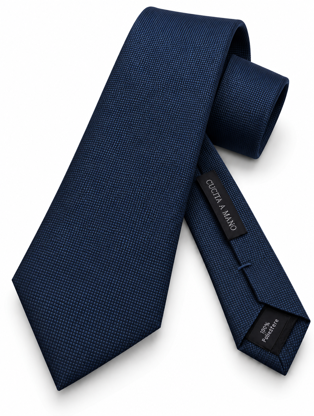 CRAVATTA MICRO-TRAMA|Colore:Blu