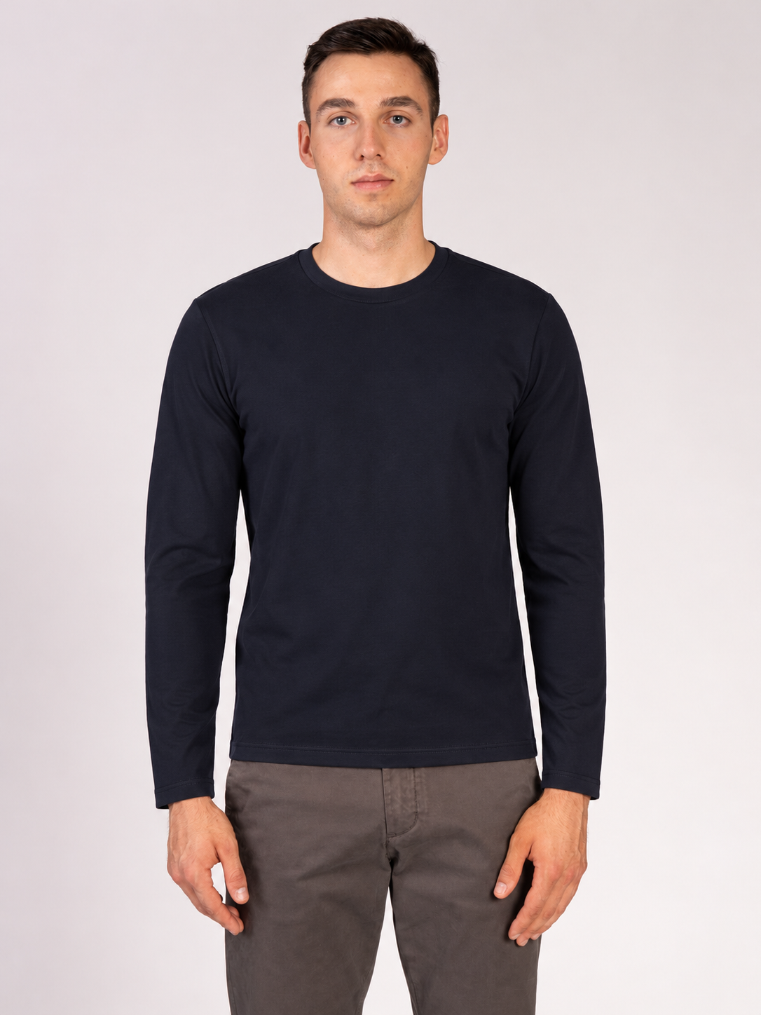 T-SHIRT MANICA LUNGA|Colore:Blu