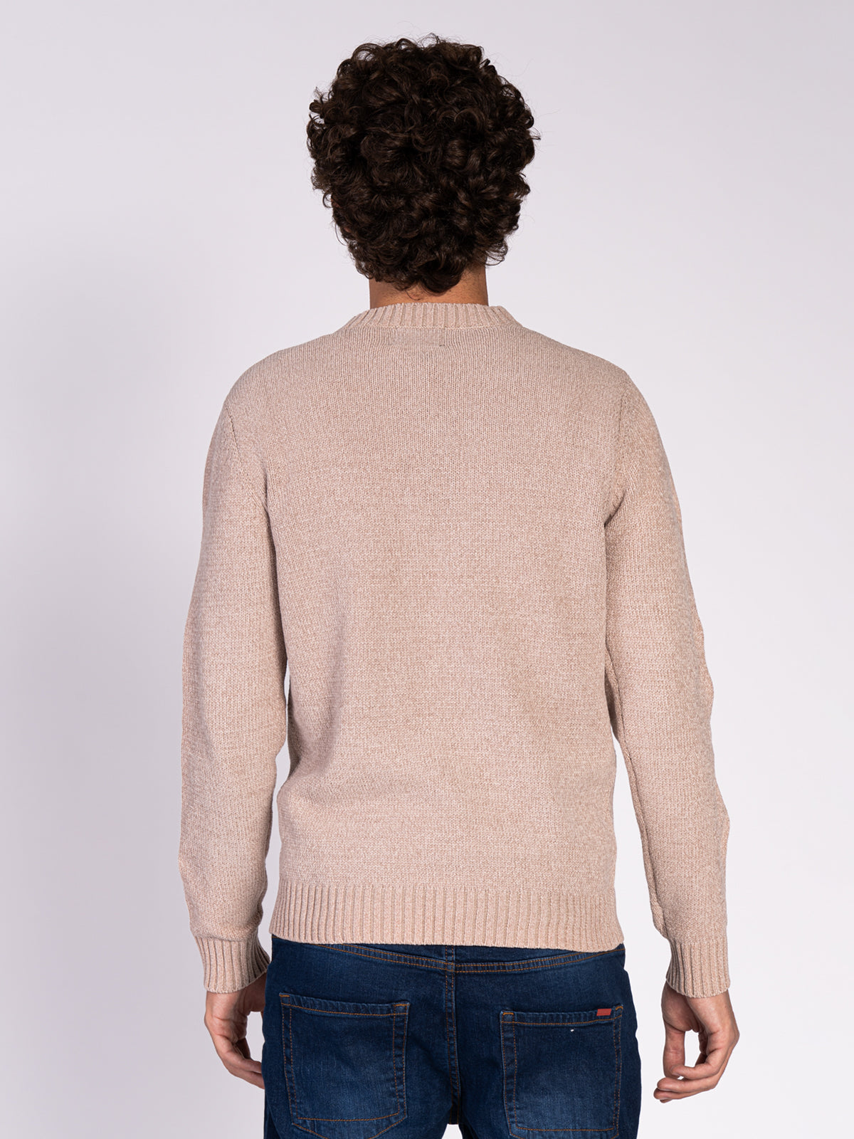 MAGLIA CINIGLIA RASATA|Colore:Beige