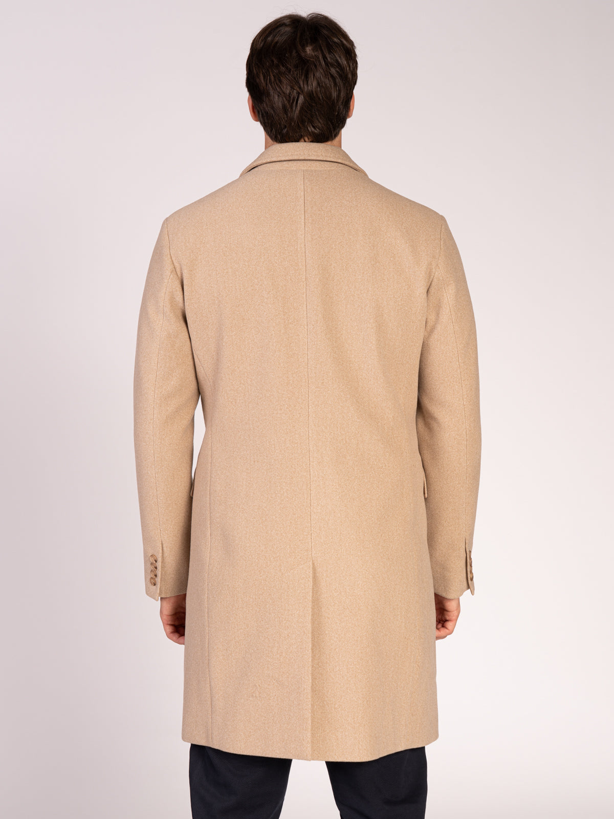 CAPPOTTO MONOPETTO|Colore:Beige