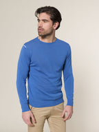 Maglia girocollo|Colore:Bluette