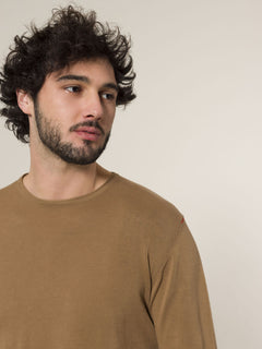 Maglia girocollo|Colore:Fango