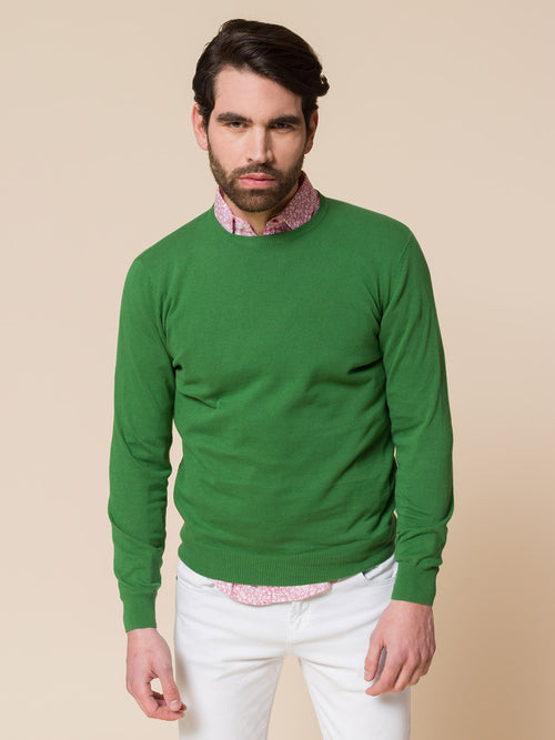 Maglia basic girocollo|Colore:Abete