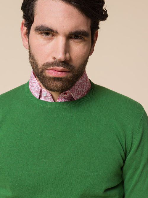 Maglia basic girocollo|Colore:Abete