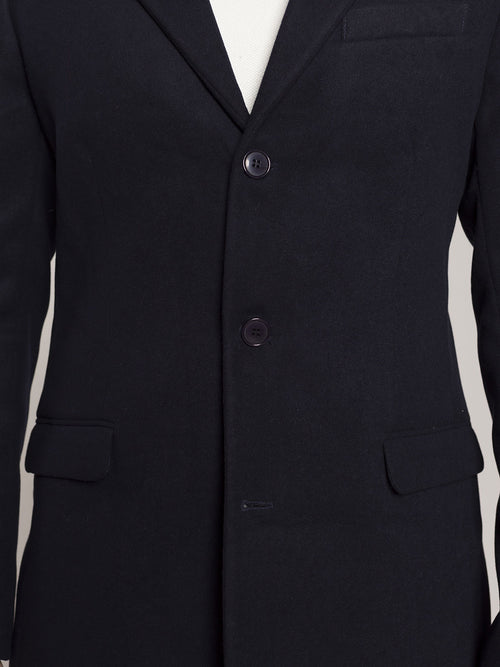 Cappotto 3 bottoni|Colore:Blu