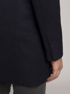 Cappotto 3 bottoni|Colore:Blu