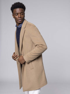 Cappotto due bottoni|Colore:Cammello