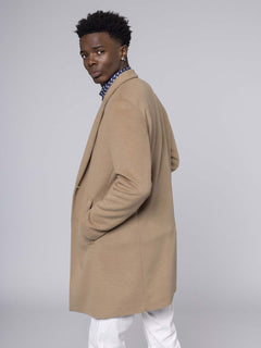 Cappotto due bottoni|Colore:Cammello