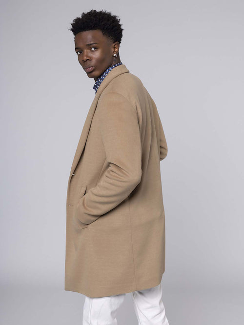 Cappotto due bottoni|Colore:Cammello