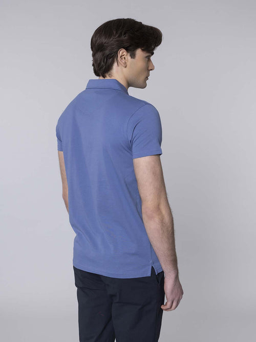 Polo Jersey cotone SUPIMA®|Colore:Jeans