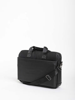 Borsa messenger effetto pelle|Colore:Nero