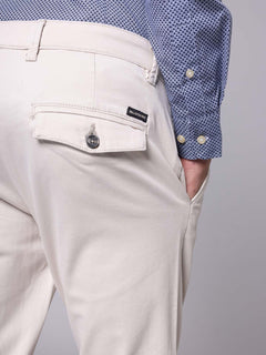 Pantaloni tasca America|Colore:Panna