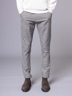 Pantaloni principe di Galles|Colore:Beige