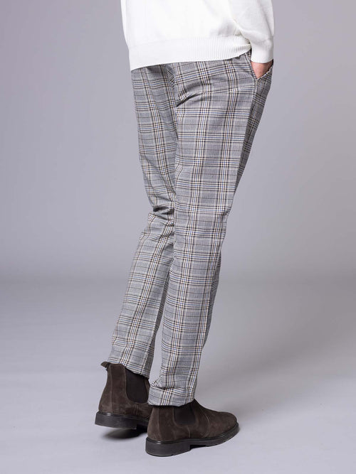 Pantaloni principe di Galles|Colore:Beige