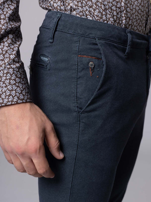 Pantaloni grisaglia|Colore:Bluette