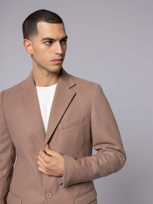 Cappotto 3 bottoni|Colore:Cammello