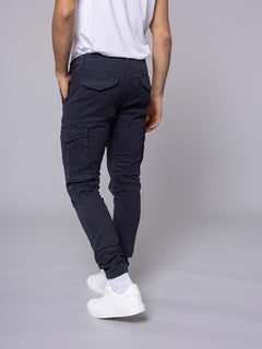 Pantaloni con tasconi|Colore:Blu