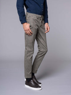 Pantaloni fantasia quadri|Colore:Grigio