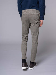 Pantaloni fantasia quadri|Colore:Grigio