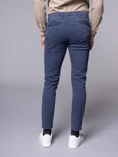Pantaloni fantasia quadri|Colore:Blu