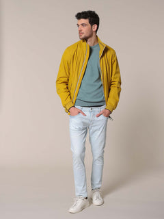 Contrast color jacket