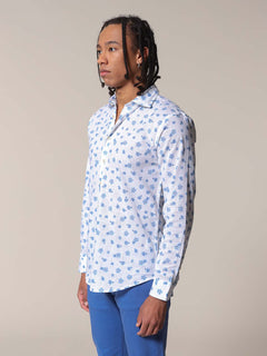 Floral patterned shirt