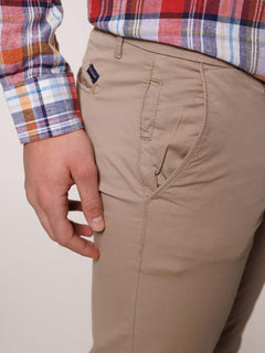 America pocket satin trousers