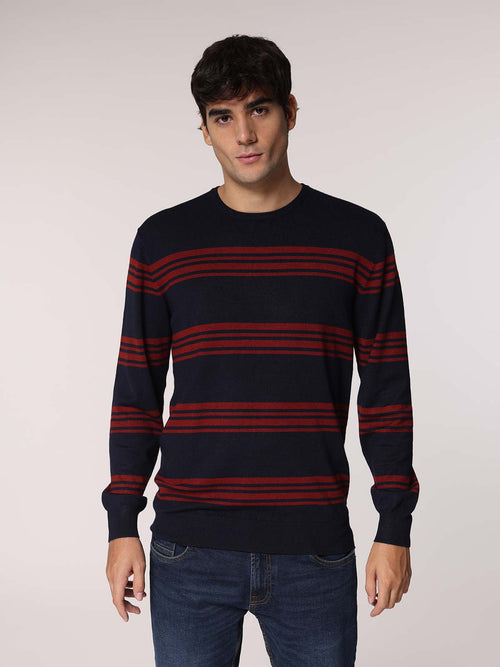 Maglia multi riga|Colore:Blu