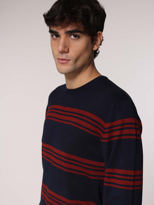 Maglia multi riga|Colore:Blu
