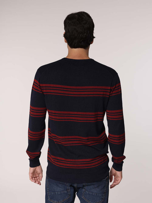 Maglia multi riga|Colore:Blu