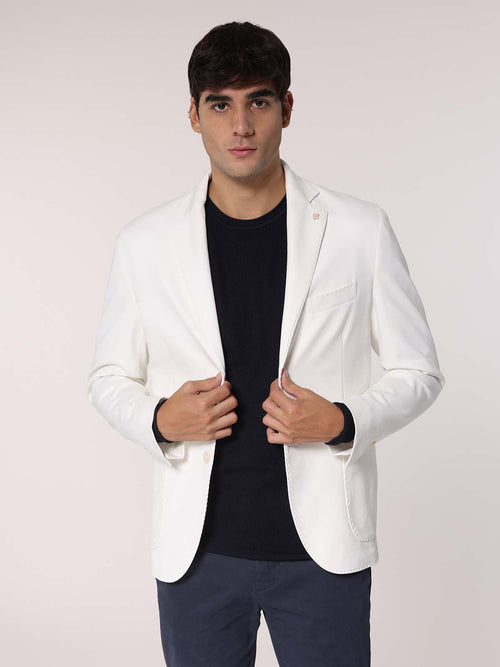 Giacca comfort|Colore:Panna