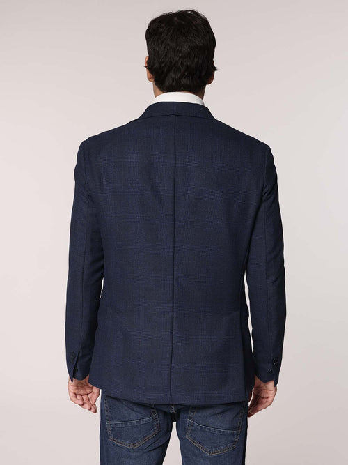 Giacca principe di Galles|Colore:Blu
