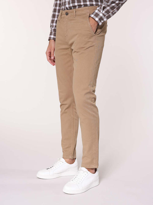 Pantaloni diagonale tasca America|Colore:Beige